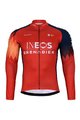 BONAVELO zimski dres i hlače - INEOS 2024 WINTER - plava/crna/crvena