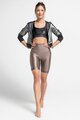 ATHLEEYA tajice - COFFEE BIKER SHINE - bež