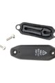 SRAM komplet uz polugu - DISC BRAKE LEVER RESERVOIR CAP KIT - crna