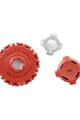 SRAM komplet za popravak čeljusnih kočnica - DISC BRAKE CALIPER PAD ADJUSTER KNOB KIT BB7 2008-2016 - crvena