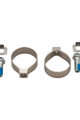 SRAM obujmica - SHIFTER CLAMP KIT RED - srebrna