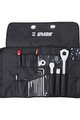 UNIOR set alata - PRO TOOL ROLL SET - crna/srebrna