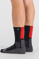 SPORTFUL čarape klasične - PRIMALOFT - crna/crvena
