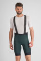 SPORTFUL kratke hlače s tregerima - SUPERGIARA - zelena