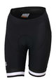 SPORTFUL kratke hlače bez tregera - BODYFIT CLASSIC - crna/bijela
