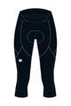 SPORTFUL hlače 3/4 bez tregera - NEO - crna