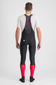 SPORTFUL duge hlače s tregerima - CLASSIC - crna/crvena