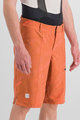 SPORTFUL kratke hlače bez tregera - CLIFF GIARA - narančasta
