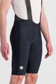 SPORTFUL kratke hlače s tregerima - BODYFIT CLASSIC - crna