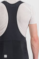 SPORTFUL kratke hlače s tregerima - NEO - crna/bijela