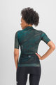 SPORTFUL dres kratkih rukava - CLIFF SUPERGIARA - crna/tirkizna