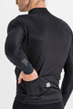 SPORTFUL dres dugih rukava zimski - BODYFIT PRO - crna/smeđa