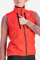 SPORTFUL prsluk - GIARA LAYER - crvena