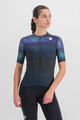 SPORTFUL dres kratkih rukava - FLOW SUPERGIARA W - plava/crna