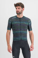 SPORTFUL dres kratkih rukava - GLITCH BOMBER - crna/višebojna