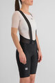 SPORTFUL kratke hlače s tregerima - SRK W - crna