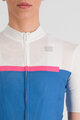 SPORTFUL dres kratkih rukava - PISTA W - plava/bijela