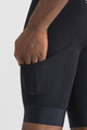 SPORTFUL kratke hlače s tregerima - SUPERGIARA 2 - crna