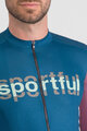 SPORTFUL dres kratkih rukava - SUPERGIARA LOGO - plava/bodro
