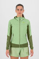 KARPOS jakna otporna na vjetar - LAVAREDO W - zelena/svjetlozelena