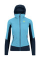 KARPOS jakna otporna na vjetar - LAVAREDO W - svjetloplava/plava