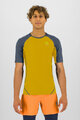 KARPOS majica kratkih rukava - LAVAREDO - žuta/crna