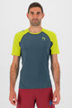 KARPOS majica kratkih rukava - LAVAREDO - zelena/žuta