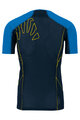 KARPOS majica kratkih rukava - LAVAREDO - crna/plava