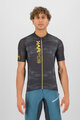 KARPOS dres kratkih rukava - GREEN FIRE - crna/žuta
