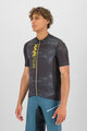 KARPOS dres kratkih rukava - GREEN FIRE - crna/žuta