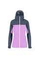 KARPOS vodootporna jakna - LAVAREDO RAIN EVO W - siva/ljubičasta