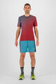 KARPOS majica kratkih rukava - LAVAREDO ULTRA - crvena/plava