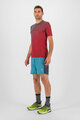 KARPOS majica kratkih rukava - LAVAREDO ULTRA - crvena/plava