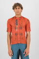 KARPOS dres kratkih rukava - VAL VIOLA - narančasta
