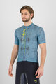 KARPOS dres kratkih rukava - VAL VIOLA - plava/žuta