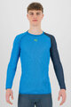 KARPOS majica dugih rukava - DINAMICO OCTA - plava