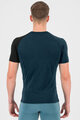 KARPOS majica kratkih rukava - DINAMICO MERINO 130 - plava/crna