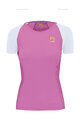 KARPOS majica kratkih rukava - LAVAREDO EVO W - ružičasta/bijela