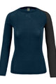 KARPOS majica dugih rukava - DINAMICO MERINO 130 W - plava/crna