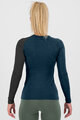 KARPOS majica dugih rukava - DINAMICO MERINO 130 W - plava/crna