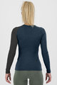 KARPOS majica dugih rukava - DINAMICO MERINO 130 W - plava/crna