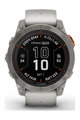 GARMIN pametni sat - FENIX 7 PRO SAPPHIRE SOLAR - siva/narančasta