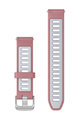 GARMIN remen - QUICK RELEASE 18 MM - bijela/ružičasta