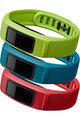 GARMIN remen - VÍVOFIT 2 - ACTIVE - crvena/plava/zelena