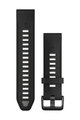 GARMIN remen - QUICKFIT 20 - crna/siva