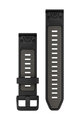 GARMIN remen - QUICKFIT 20 - crna/siva