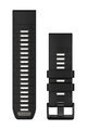 GARMIN remen - QUICKFIT 26 - crna/siva