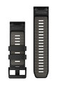 GARMIN remen - QUICKFIT 26 - crna/siva
