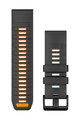 GARMIN remen - QUICKFIT 26 - crna/narančasta