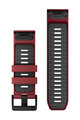 GARMIN remen - QUICKFIT 26 - crvena/crna